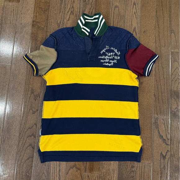 Polo Ralph Lauren P Wing Camo Rugby Short Sleeve Polo Shirt Size XS - Picture 11 of 14